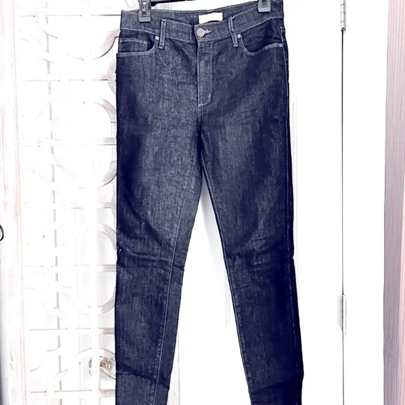 Ann Taylor Loft High Waist Slim Ankle Denim Jeans Size 26 2 - Picture 3 of 8